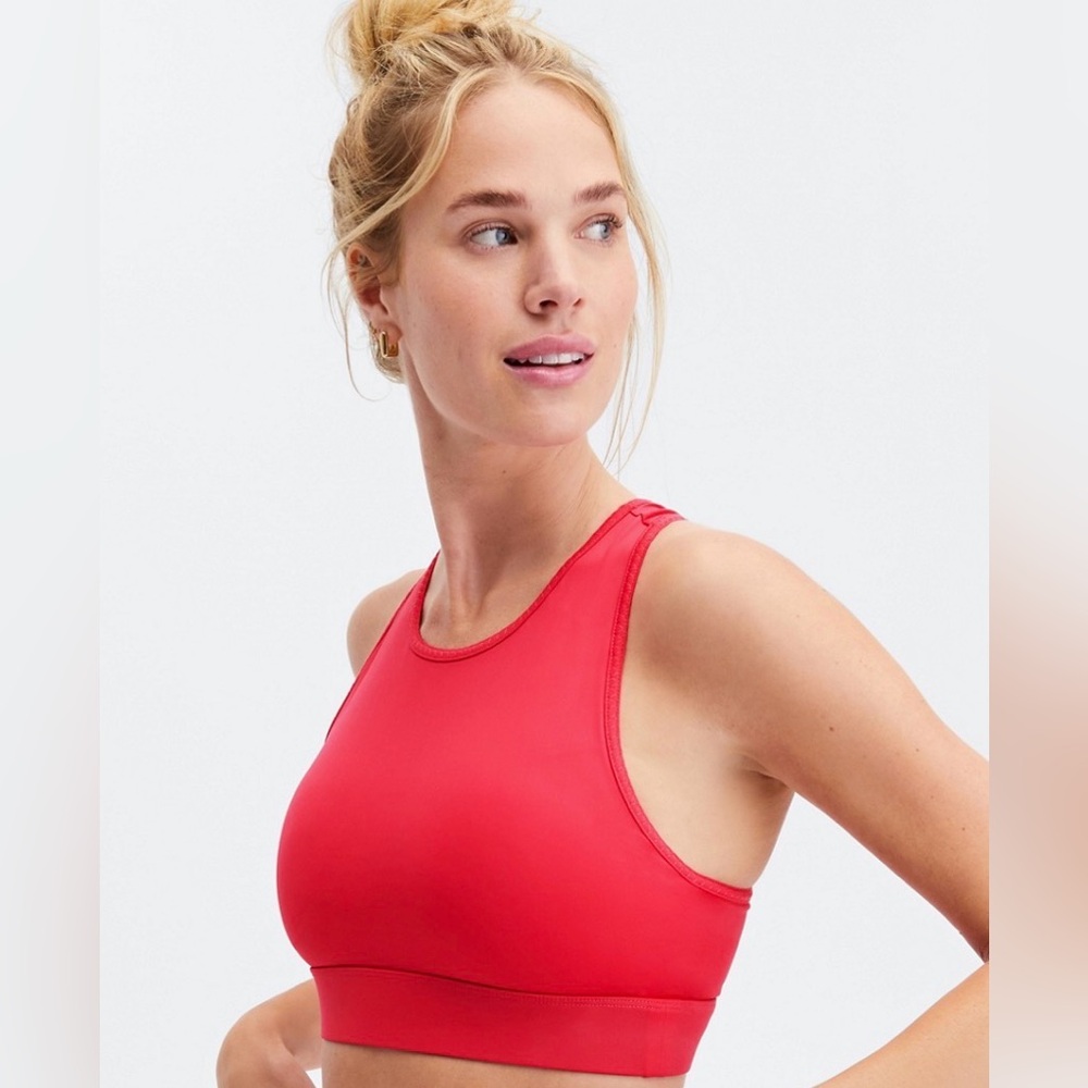 Fabletics Vibrant Red Sports Bra